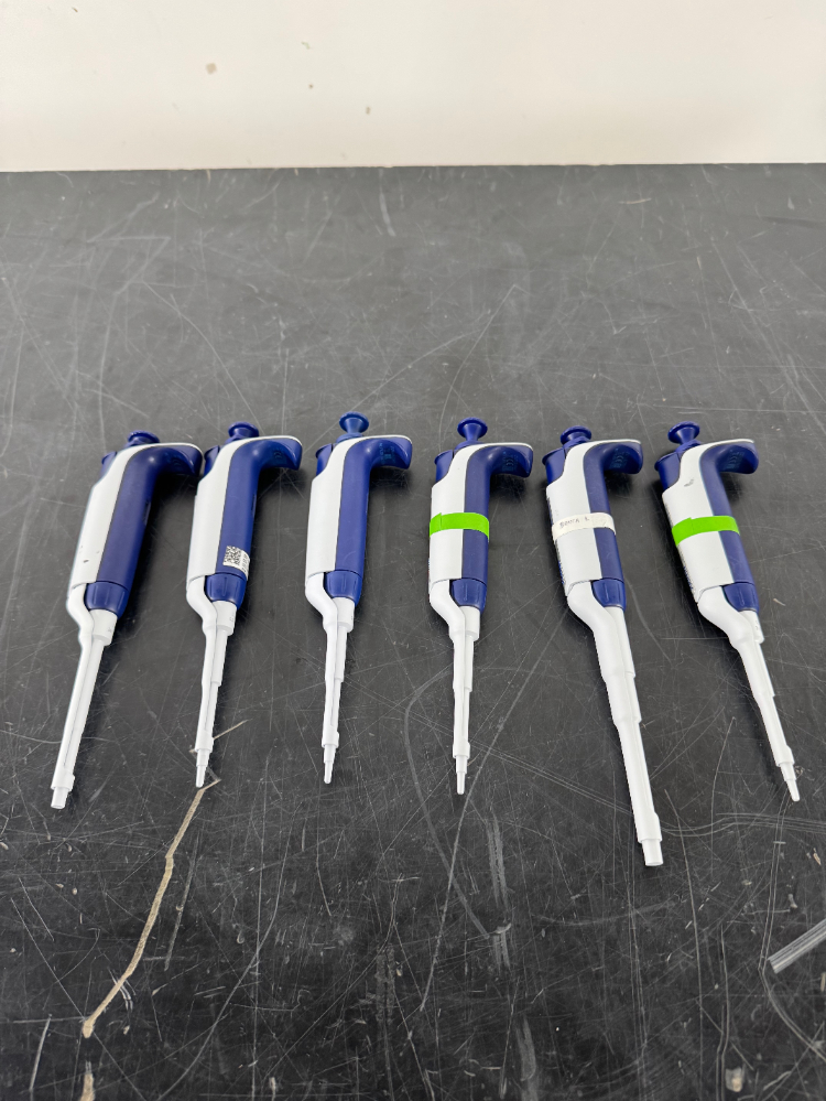 Image of Rainin Pipet Lite-XLS Single Channel Pipettes - Quantity 6